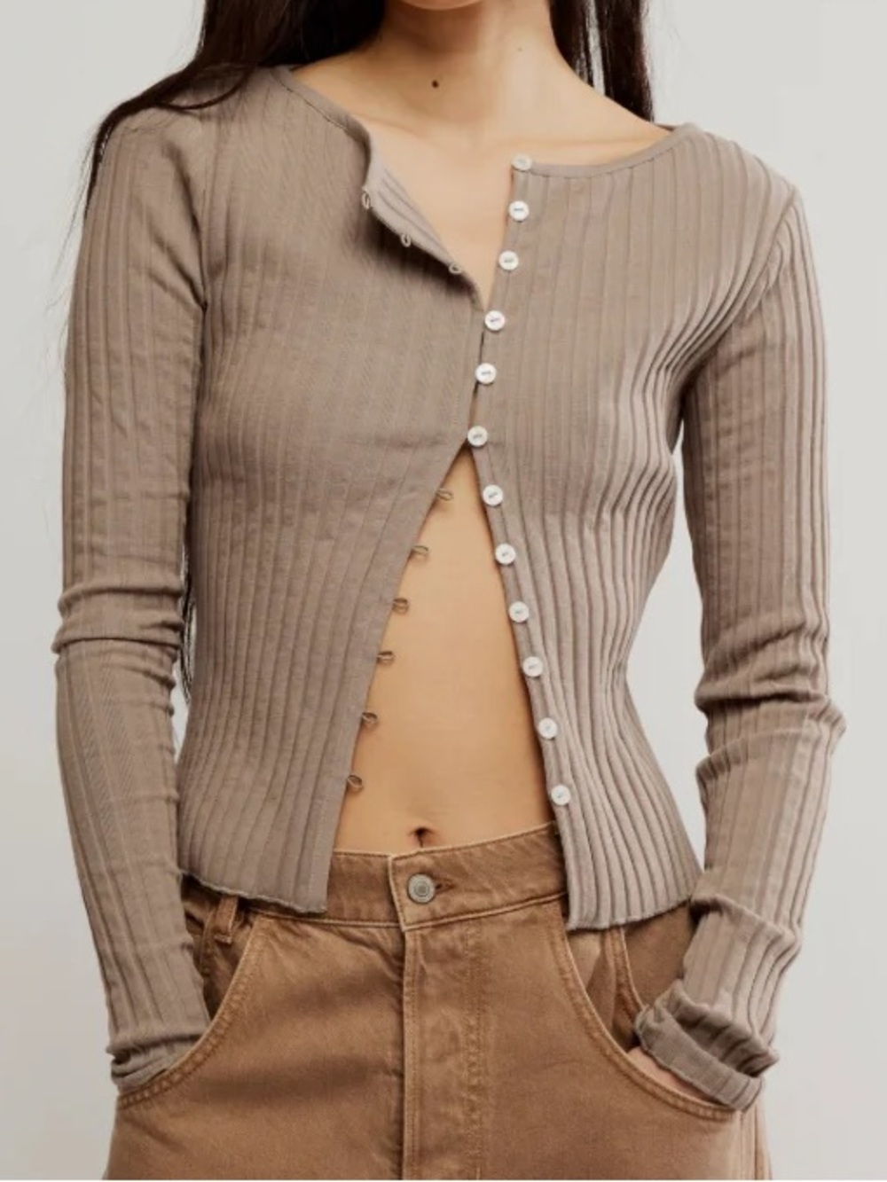 Free People Tilly Long Sleeve Top : Medium